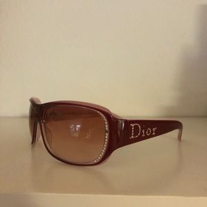 Dior Rose Tinted Sunglasses